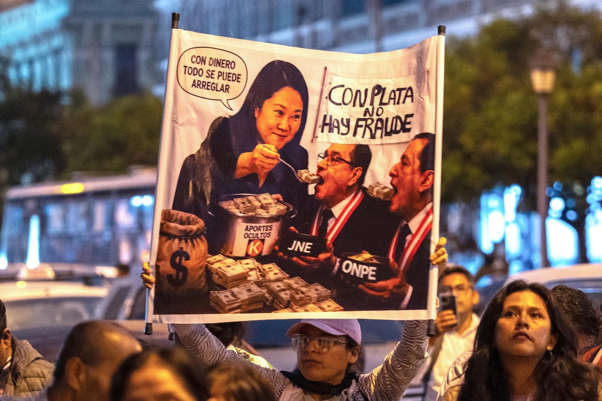 Marcha por la libertad del expresidente Castillo se suspende en Lima por escasa asistencia