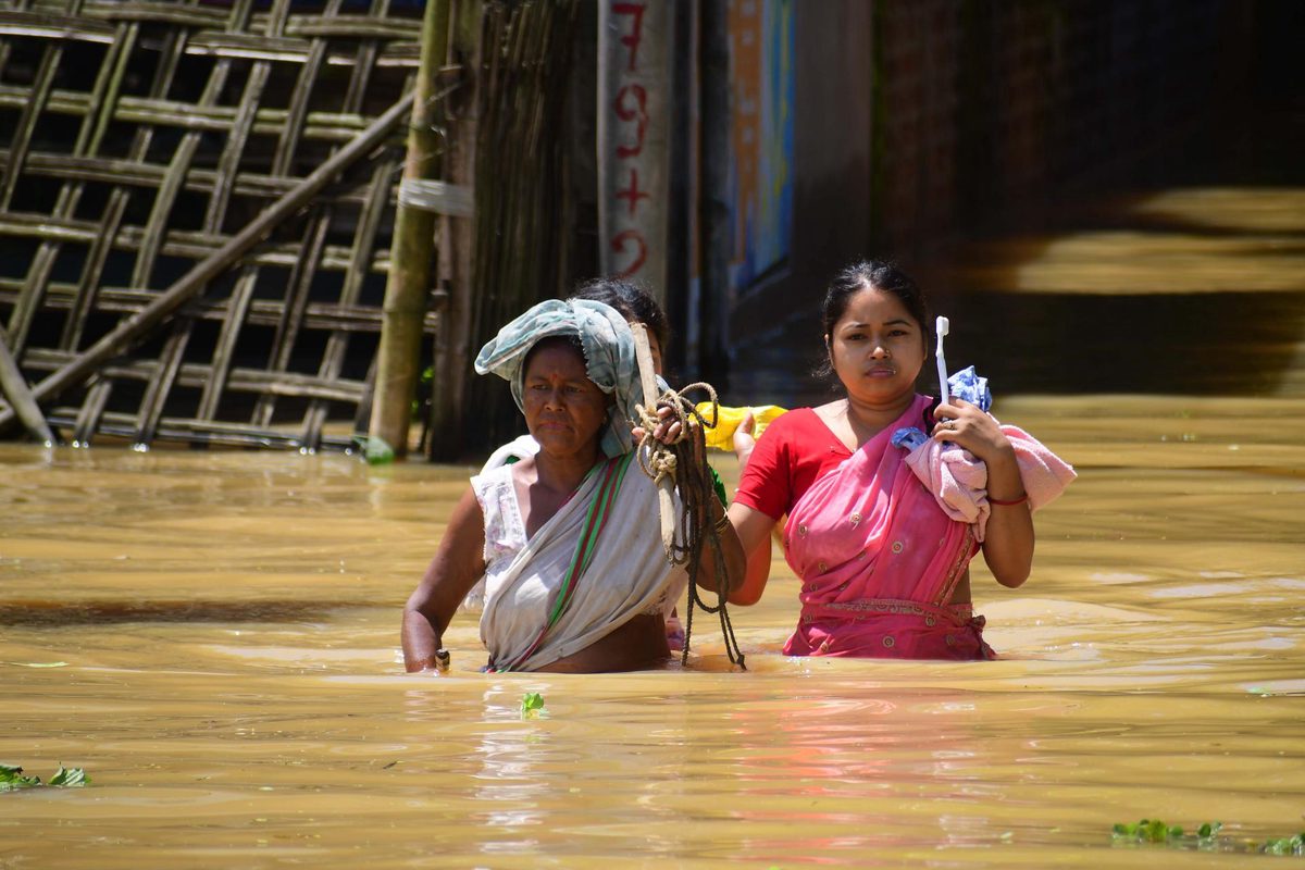 Las inundaciones en el norte de la India dejan al menos 10 muertos y más de 300.000 afectados