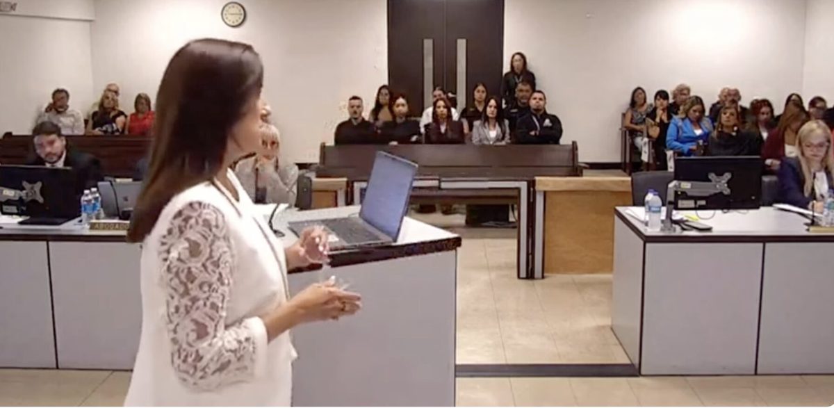 En la recta final juicio contra Elvia Cabrera por el asesinato de Gabriela Nicole Pratts