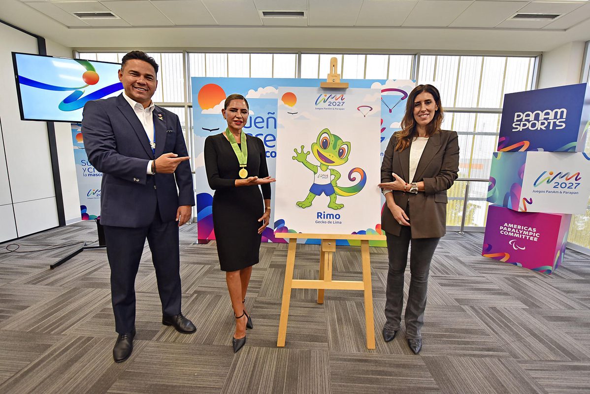 Un colorido gecko será la mascota de los Panamericanos de Lima 2027
