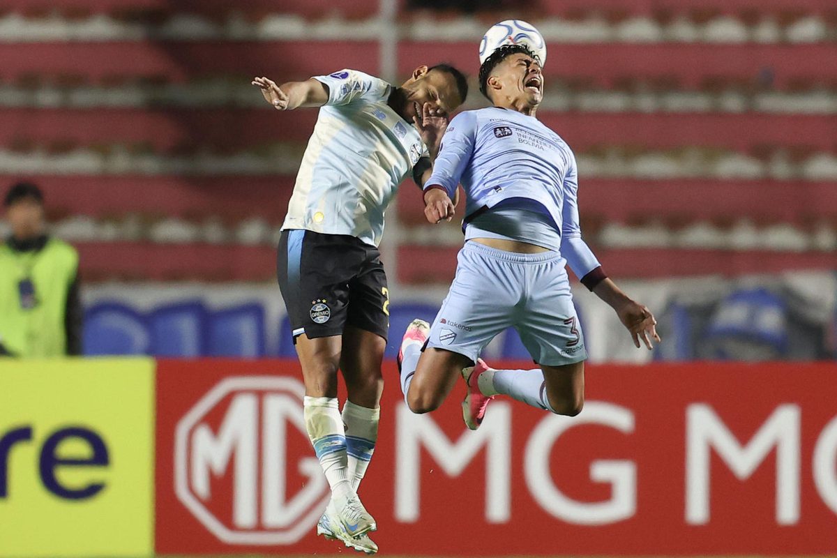 3-2. Bolívar vence a Gremio con lo mínimo y deja abierta la llave en la Sudamericana