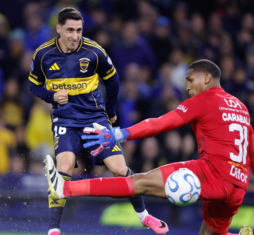 1-0. Boca vence a O’Higgins con gol de Merentiel en el regreso del mundialista Paredes