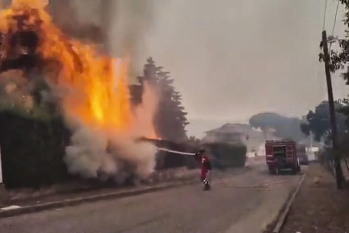 Cuatro grandes incendios en el centro de España obligan a declarar la emergencia nacional