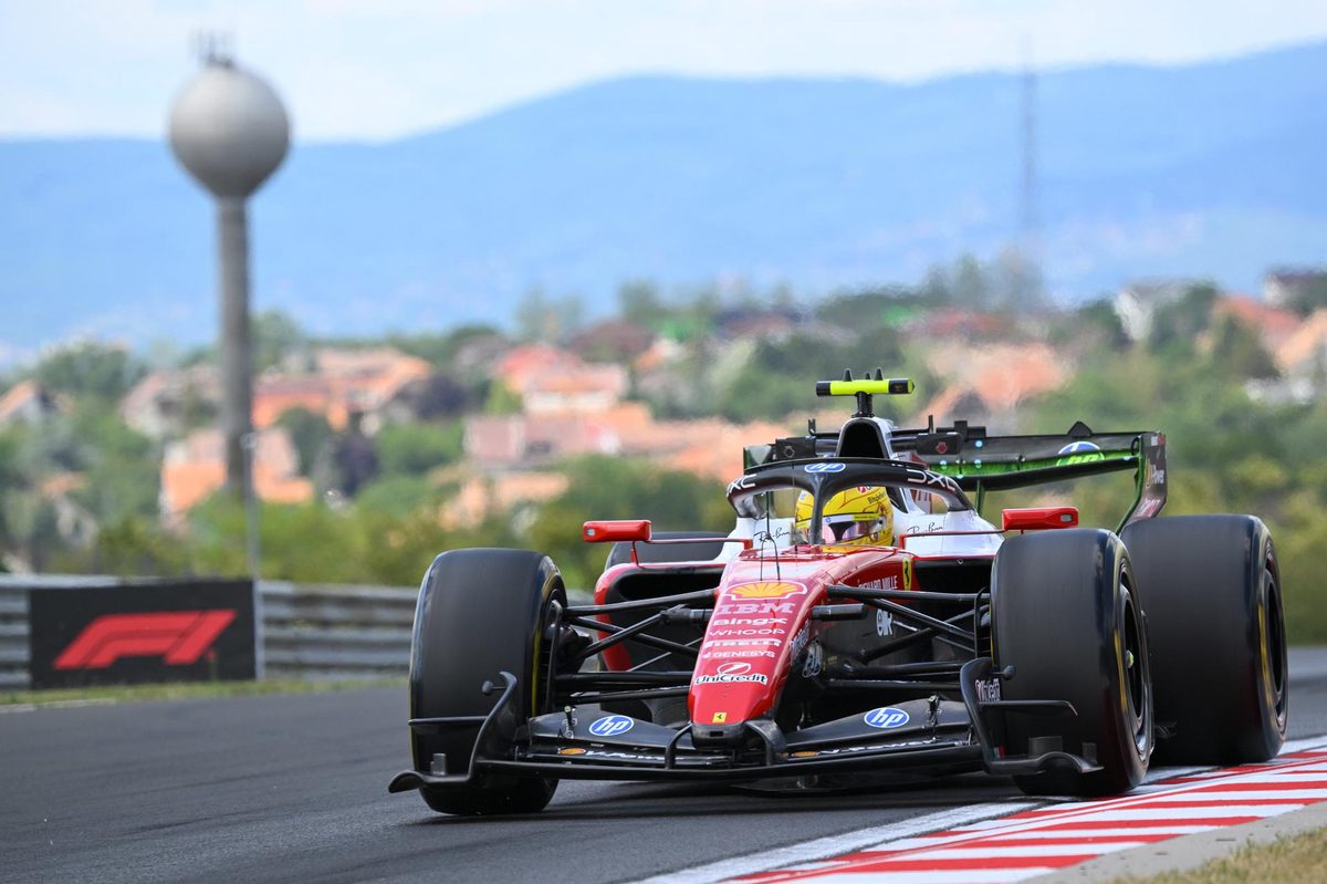 Hamilton y Leclerc dominan para Ferrari los entrenamientos del Hungaroring