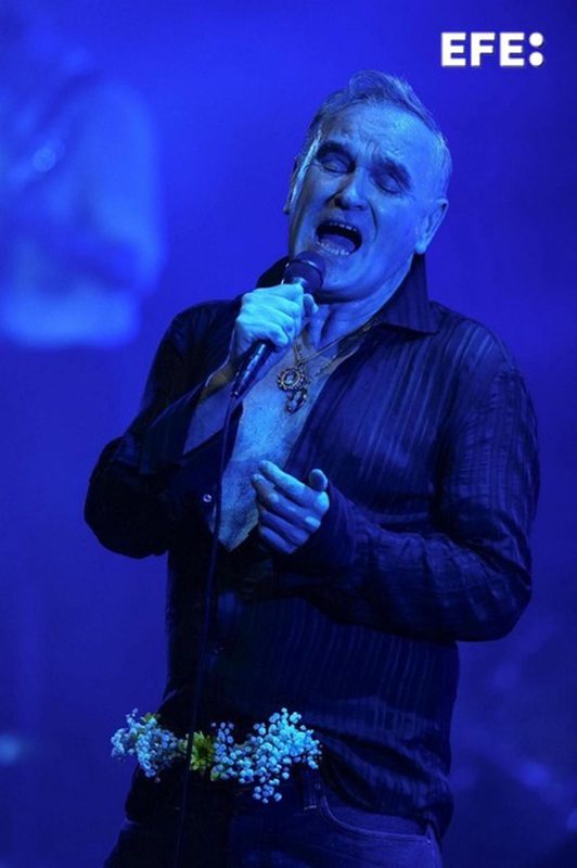 Morrissey, tormenta de verano para cerrar el Festival Barts
