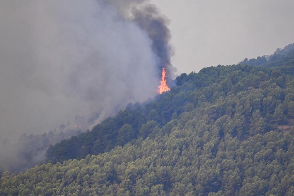 Los incendios de España evolucionan de manera «positiva», pero sigue la situación compleja