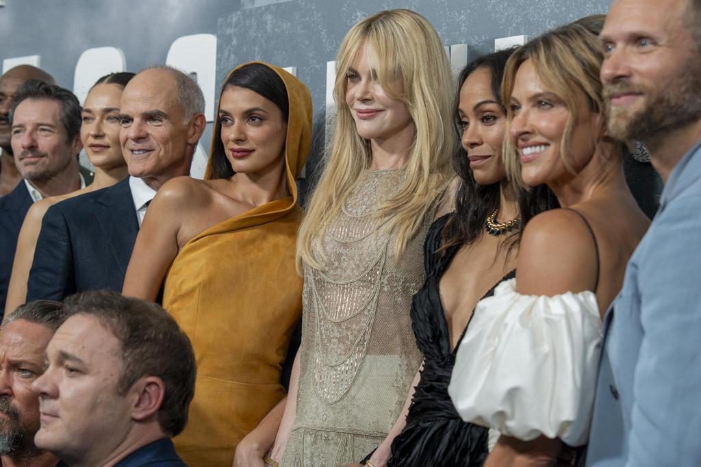 Nicole Kidman y Zoe Saldaña encabezan el estreno de ‘Lioness’ en Nueva York