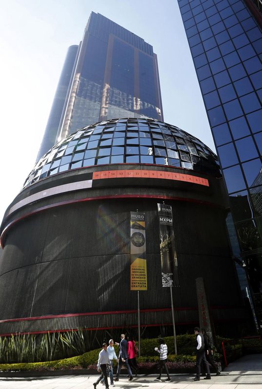 La bolsa de México gana 0,20 % en línea con índices del mundo