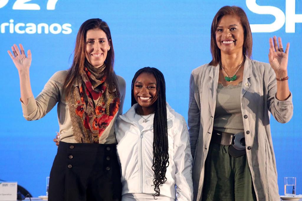 Simone Biles anima a deportistas de Panamericanos a divertirse para lograr el éxito