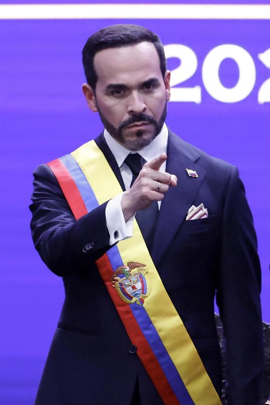 Abelardo de la Espriella jura como presidente de Colombia para el periodo 2026-2030
