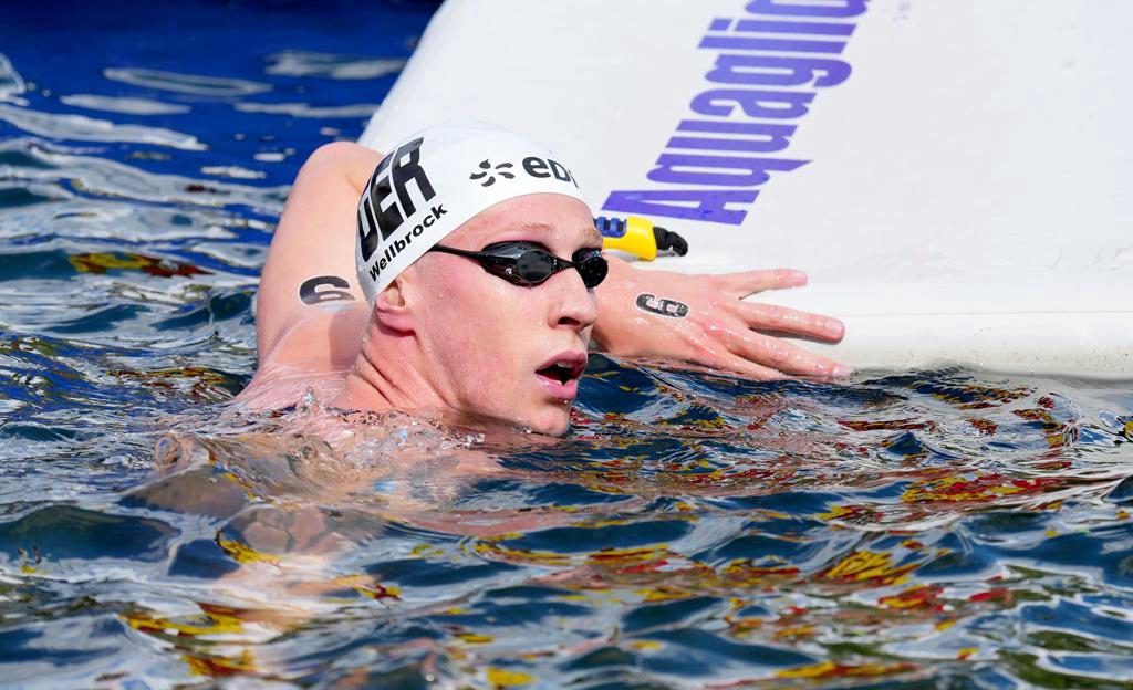 Wellbrock se queda sin pleno y sin medalla en los 3 Km eliminatorios