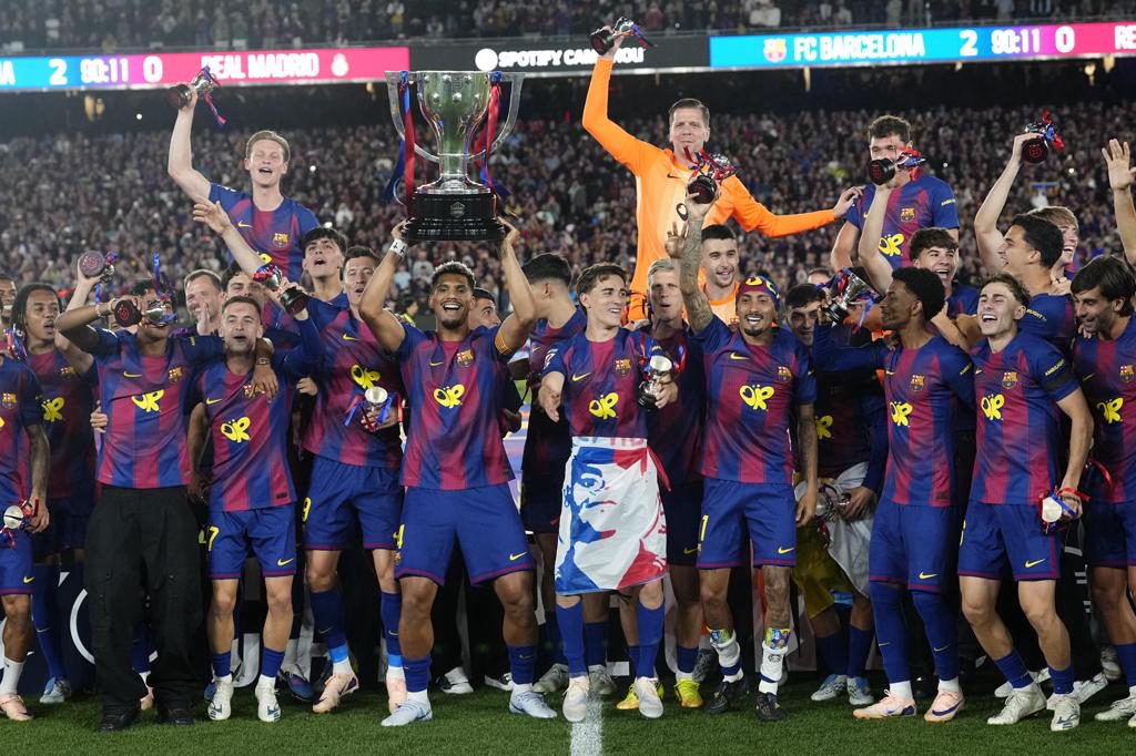 Los últimos 20 cursos de Liga: 11 títulos del Barcelona, 7 del Madrid y 2 del Atlético