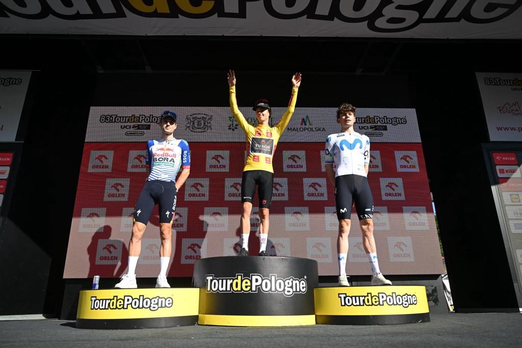 Marco Brenner gana el Tour de Polonia y Stefan Küng la etapa en la fiesta del Tudor