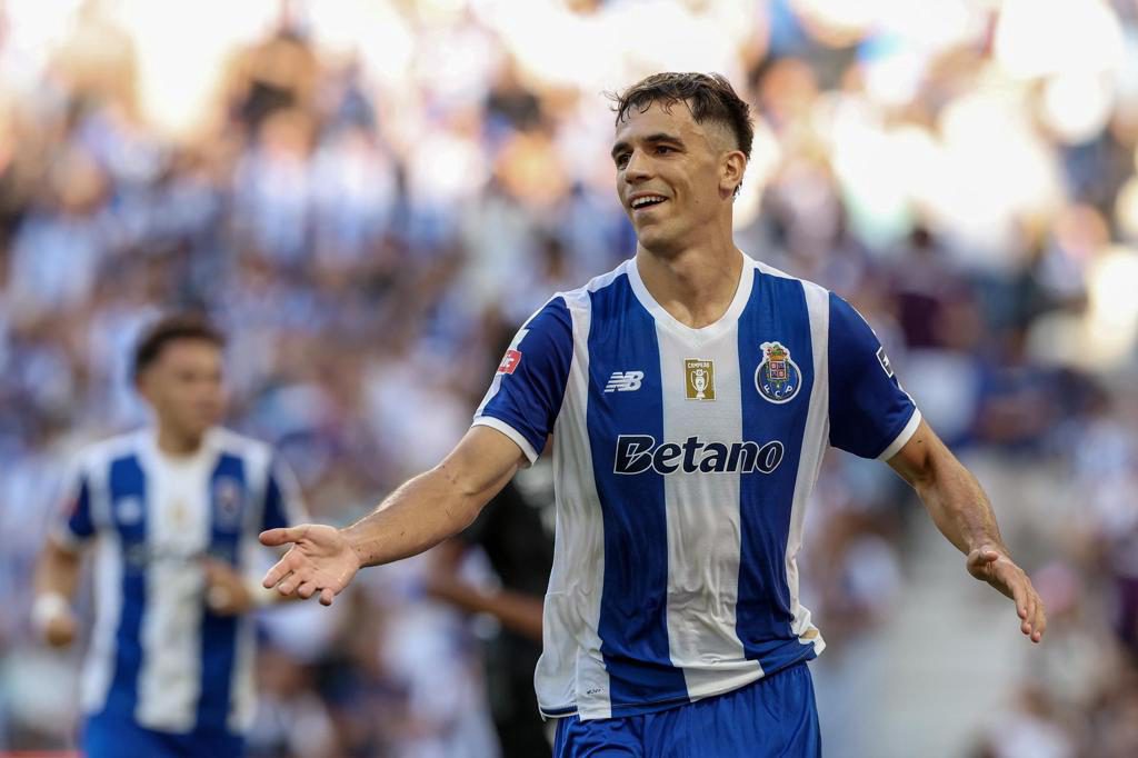 2-0. Gabri Veiga marca en el triunfo del Oporto sobre el Alverca de Vini Jr.