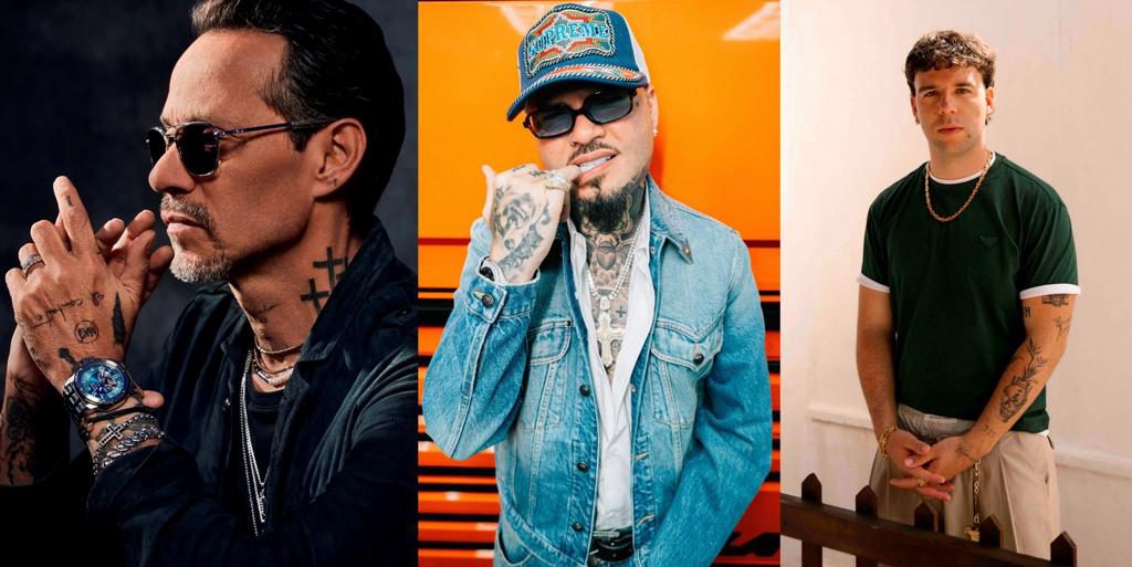 Marc Anthony, Farruko y Quevedo actuarán en la gala europea de los Premios Juventud