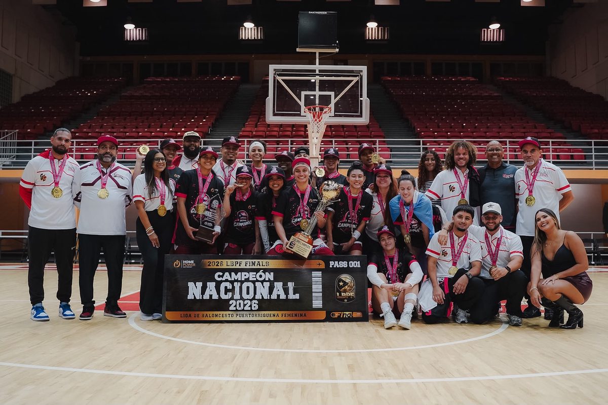 Gigantes campeonas del baloncesto femenino