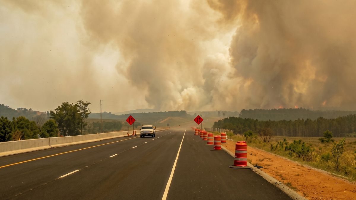 Reportan incendio forestal en la PR-2 entre Guánica y Ponce