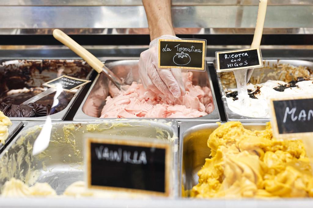 La Tomatina de Buñol ya cabe en un cucurucho gracias a un innovador helado de tomate