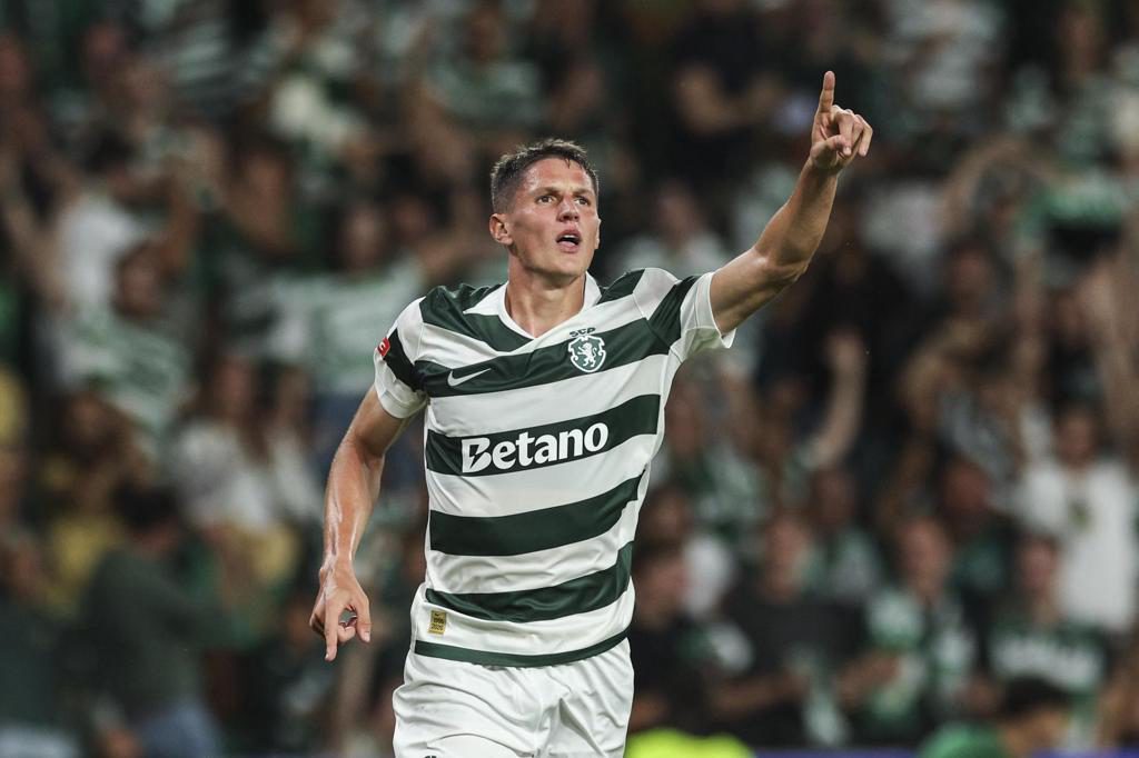 3-2. Sergi Altimira marca su primer gol con el Sporting en el triunfo sobre el Vitória