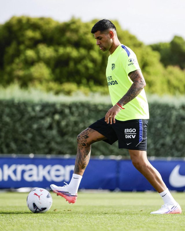 ‘Cuti’ Romero, del anuncio oficial al primer entrenamiento con el Atlético