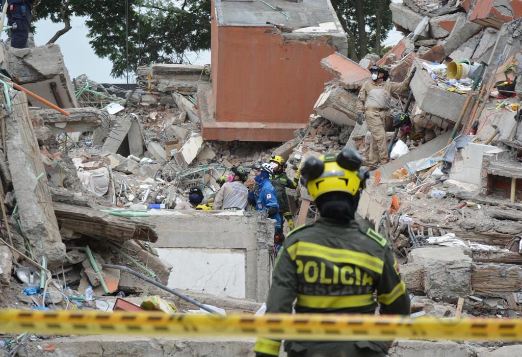 Colombia registra 314 fallecidos diez días después del terremoto de magnitud 7,4