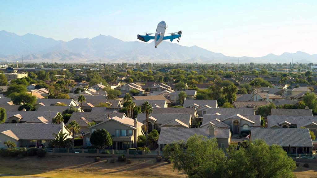 Amazon ampliará su reparto con drones a casi quinientas ciudades de EEUU a finales de 2026