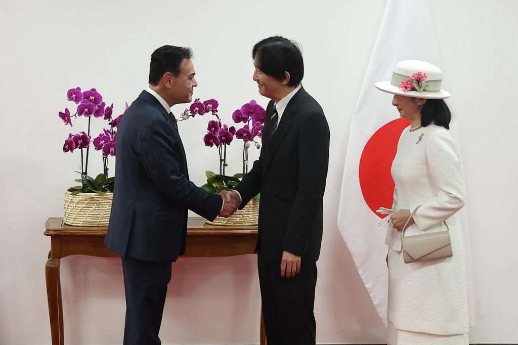 Los príncipes herederos de Japón llegan a Paraguay para celebrar noventa años de migración nipona