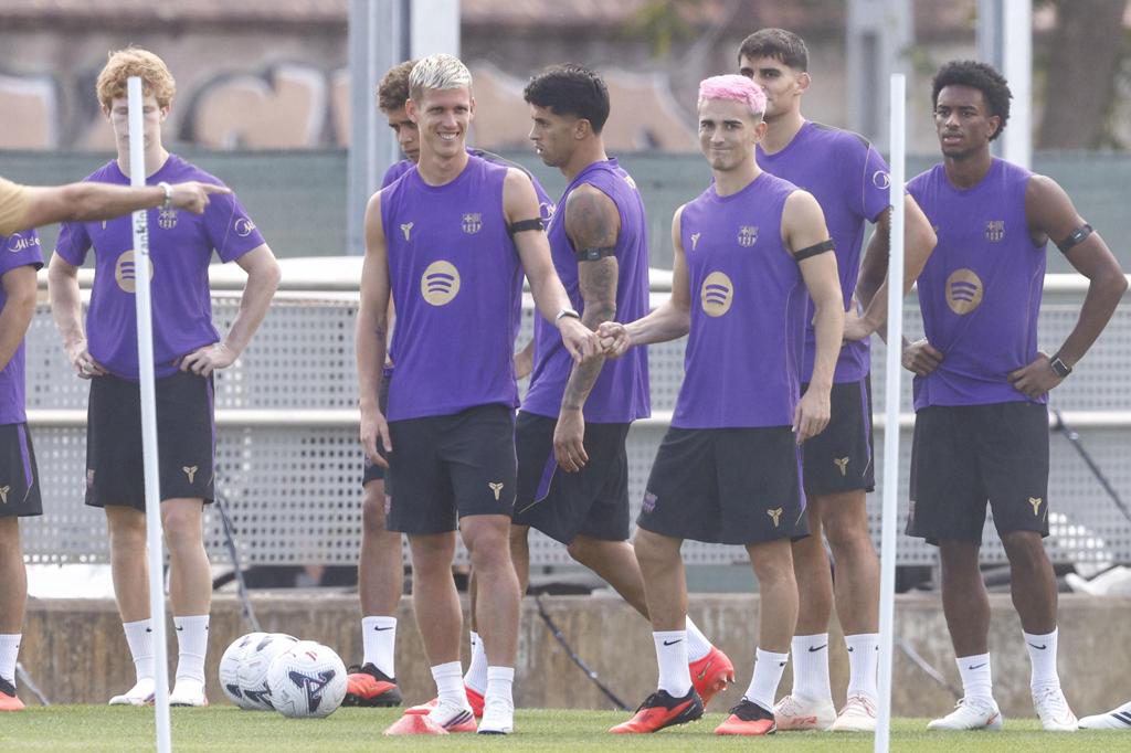 Rodri realiza trabajo específico al margen de sus compañeros