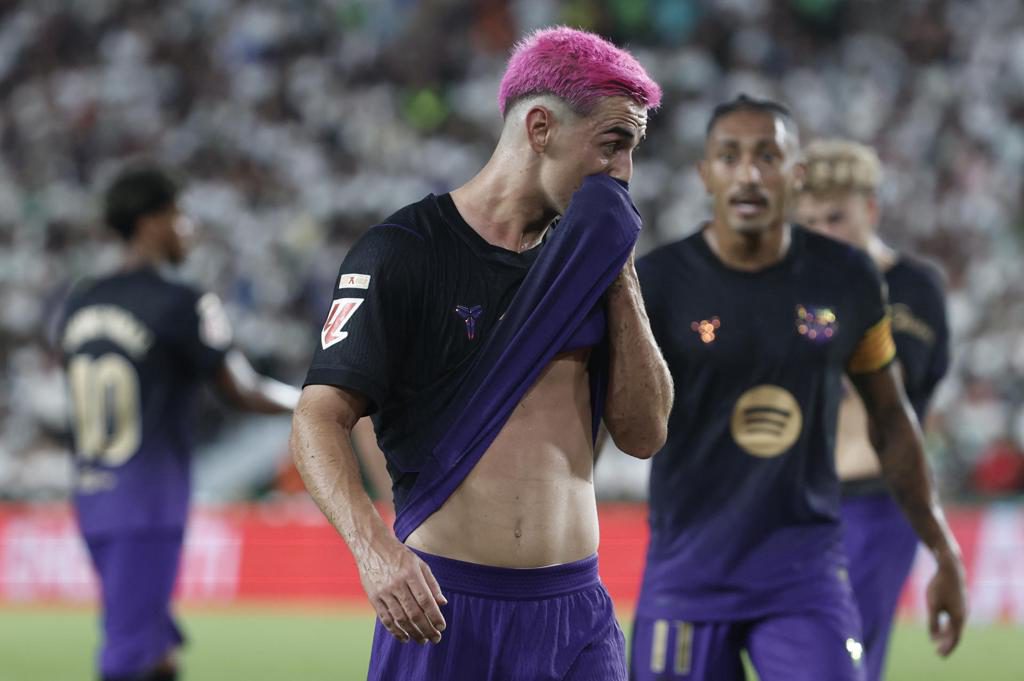 Gavi: «No entiendo el fútbol de otra manera; lo siento por haceros sufrir tanto»