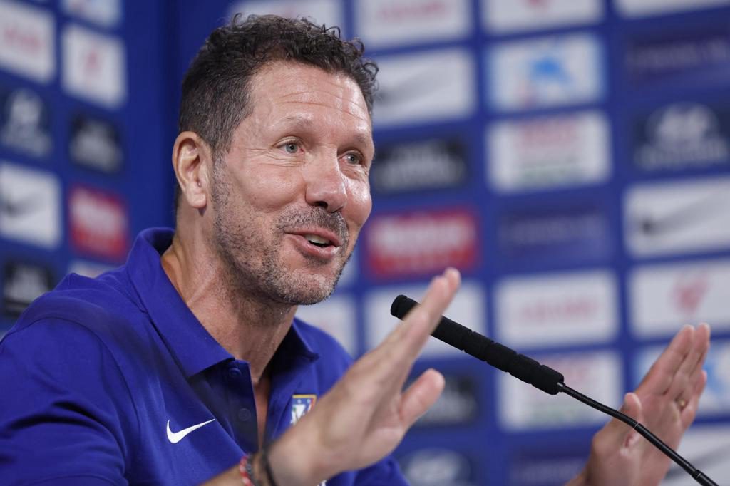 Simeone: “Estoy bien, feliz, en el lugar que quiero estar y con muchas ganas de competir”