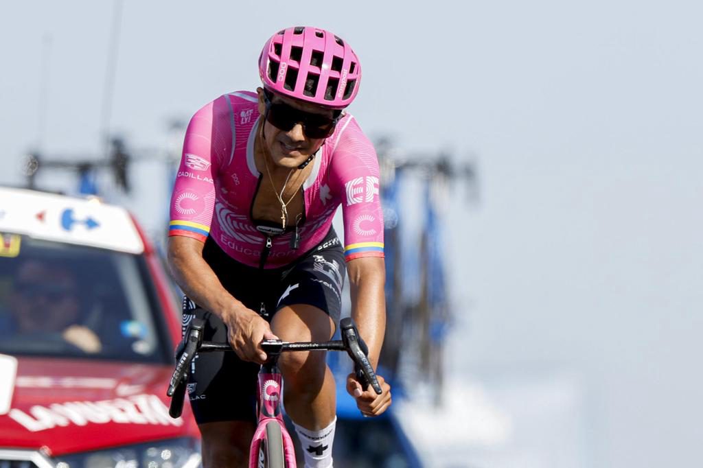 Carapaz: «Recuperar fuerzas después del Tour es complicado»