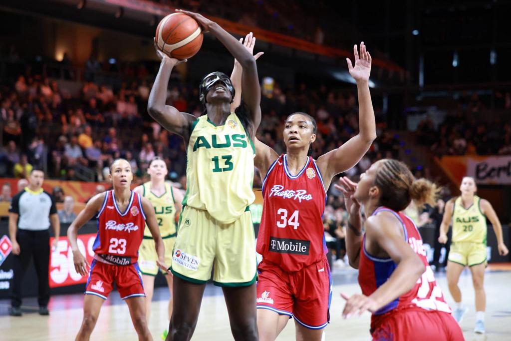 70-54. Puerto Rico cae ante Australia en su estreno en la Copa del Mundo de Berlín