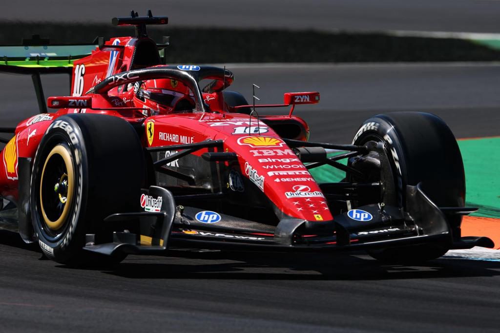 Ferrari domina ‘en casa’ el primer libre de Monza