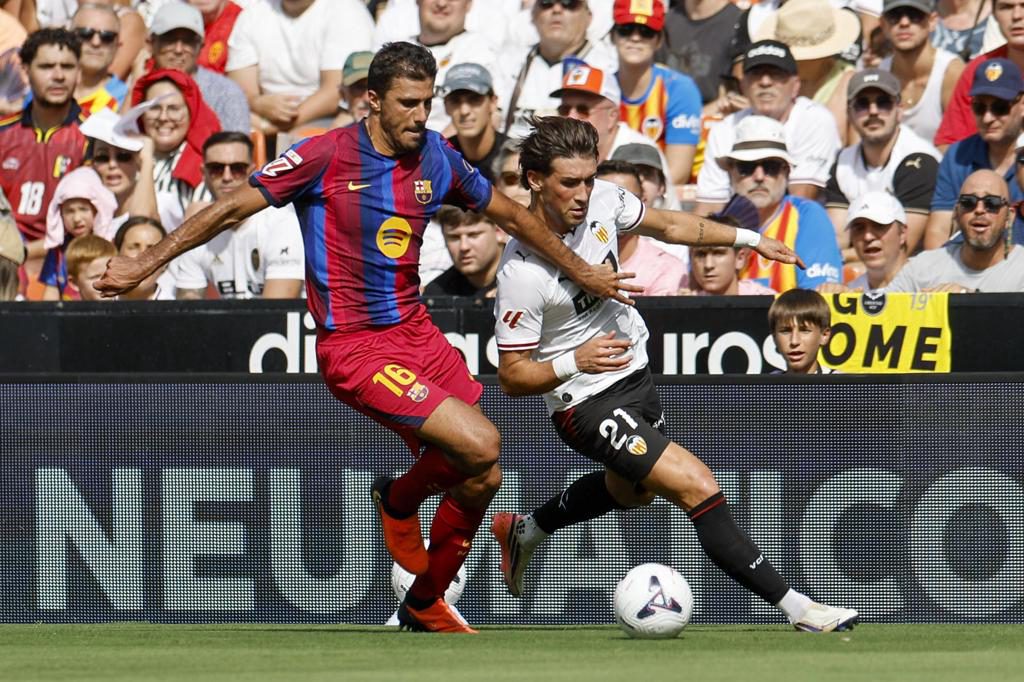 Rodri pide disculpas a los jugadores del Valencia por su “qué malos son”