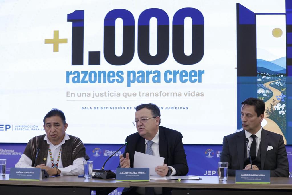Jurisdicción de Paz de Colombia exonera de persecución penal a más de mil comparecientes