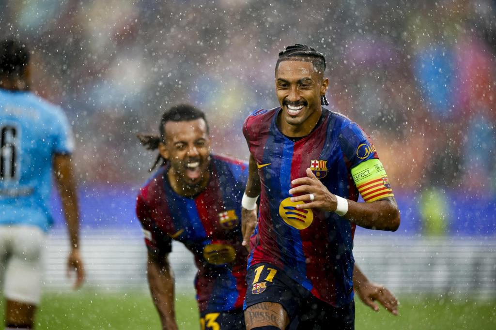Raphinha entra en el ‘top cinco’ de máximos goleadores del Barça en la Liga de Campeones