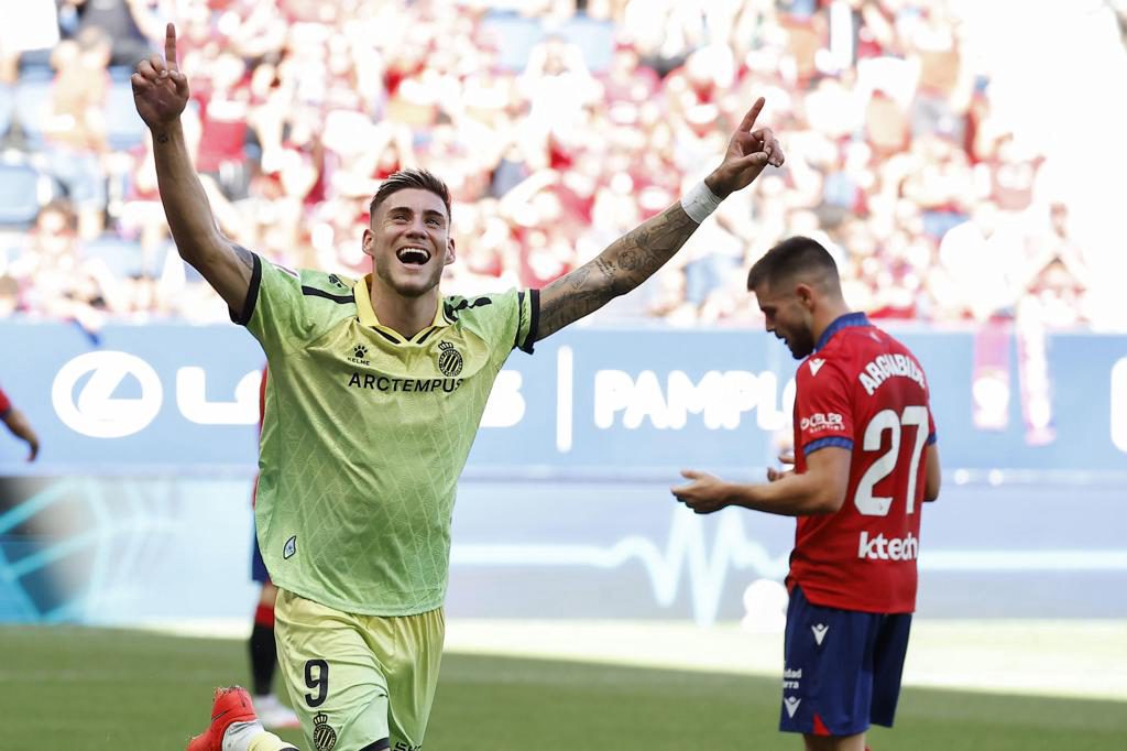0-2. Osasuna se estrella ante un Espanyol letal en El Sadar