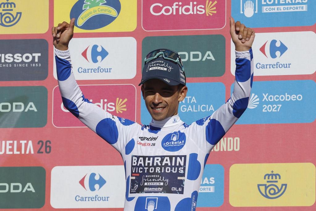 Buitrago: «Van Aert ha amenazado mi maillot de la montaña»