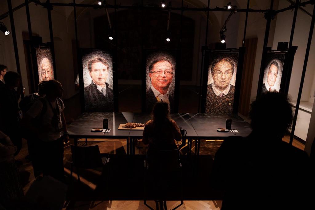 Arte, máquinas y mermelada para contar décadas de «persecución» familiar en Colombia