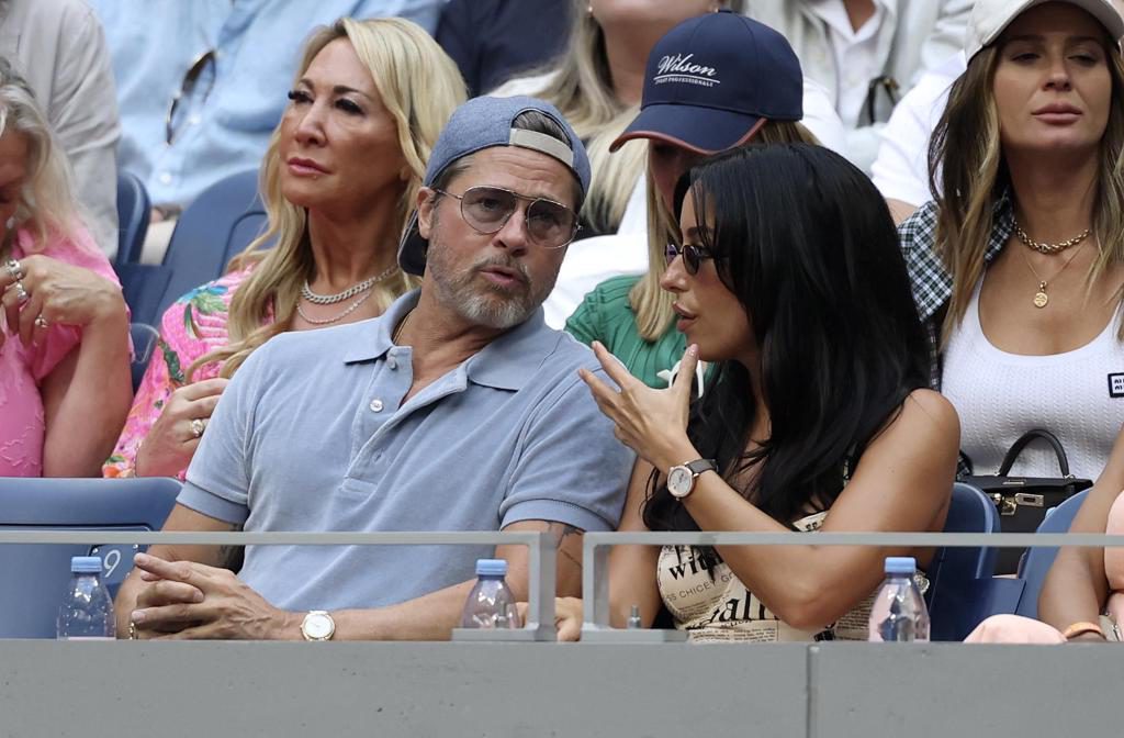 Brad Pitt, Pink y Ronaldo lideran el desfile de estrellas en la final del Abierto de EEUU