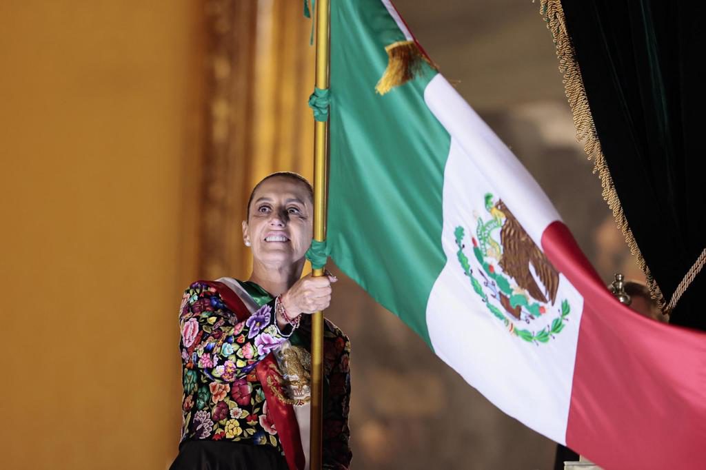 Sheinbaum encabeza su segundo Grito de Independencia con mensaje de soberanía nacional