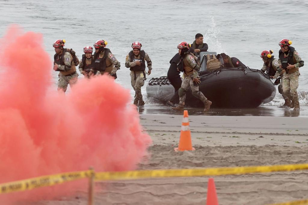 Fuerzas navales de 24 países participan en Perú en ejercicios y maniobras militares Unitas