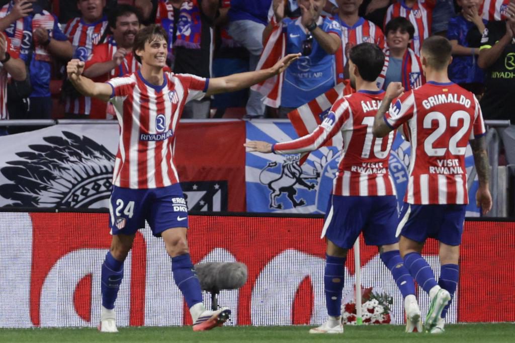 El Atlético toma fuerza para el derbi: 27 remates, 11 a portería, 11 ocasiones y 4 goles