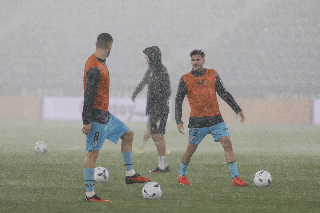 Suspendido el Levante-Athletic Club por las fuertes lluvias