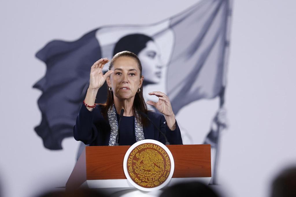 Sheinbaum atribuye a la “injerencia” extranjera la violencia desatada en Sinaloa