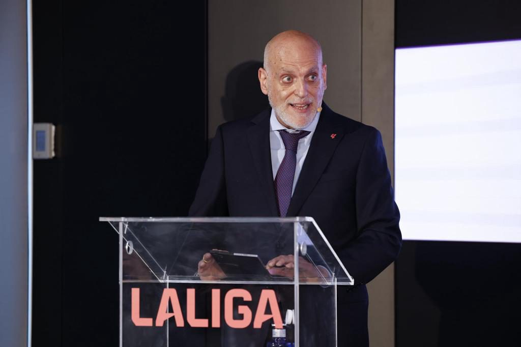 Tebas responde al Real Madrid: «La coartada de siempre ya no se la cree nadie»