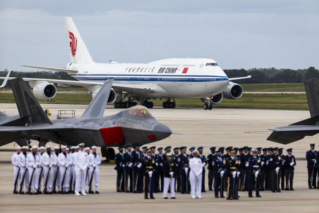 Xi Jinping llega a Washington para su primera visita de Estado en más de una década