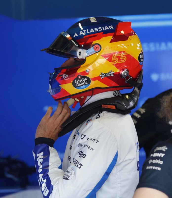 Sainz, sancionado con cinco puestos, sale el 14; Colapinto avanza al noveno en parrilla