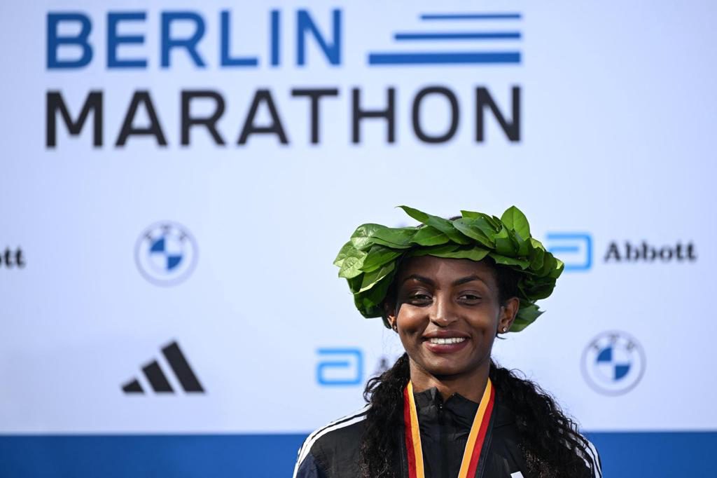 La etíope Tigst Assefa, a por el récord del mundo de maratón en Berlín