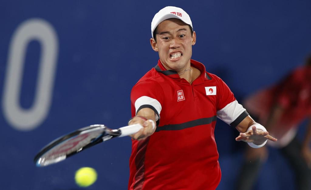 Tiafoe derrota en dos sets a Nishikori en la despedida del japonés